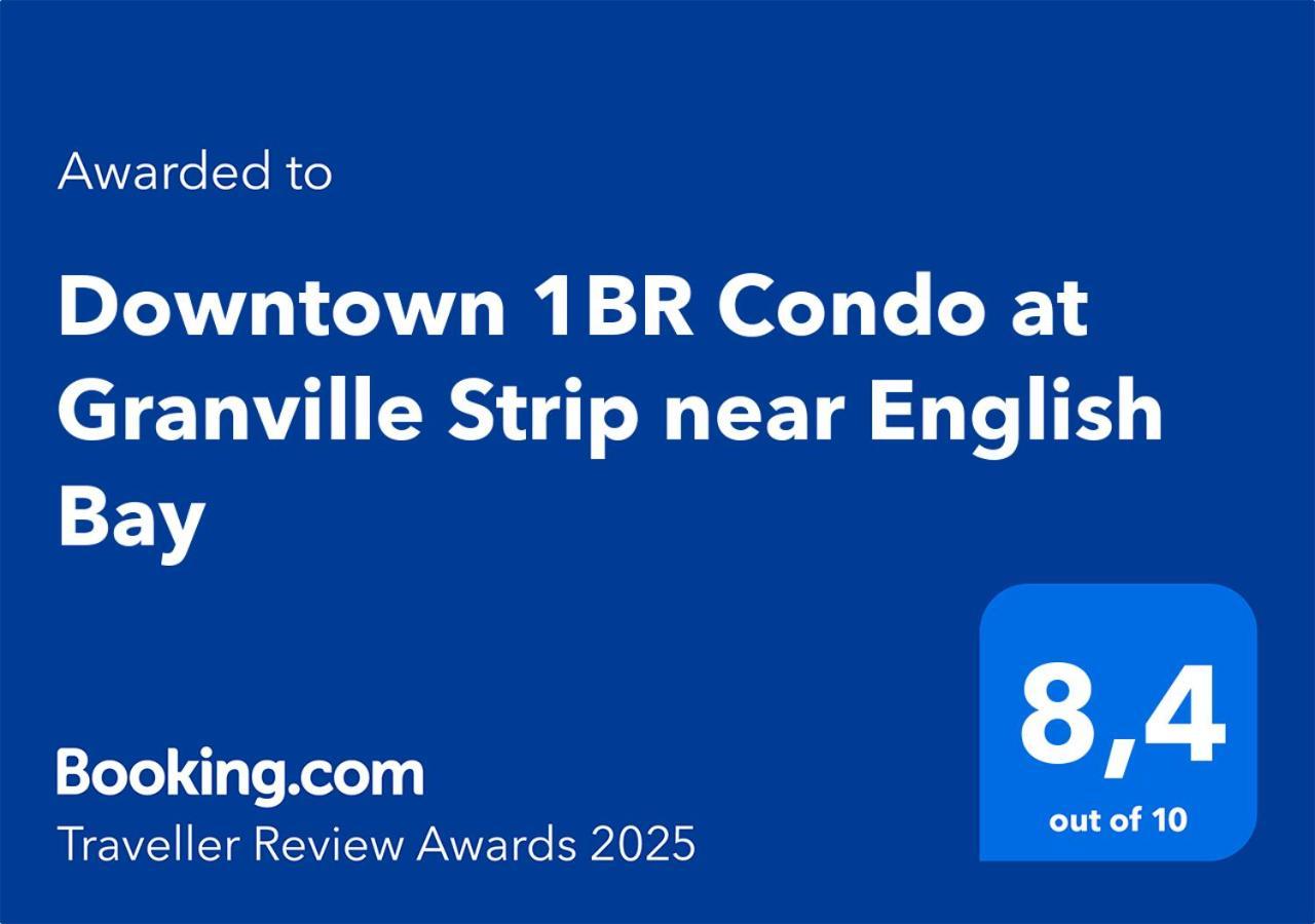 Downtown 1Br Condo At Granville Strip Near English Bay Vancouver Ngoại thất bức ảnh